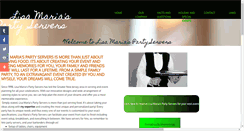Desktop Screenshot of lisamariaspartyservers.com